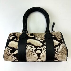 Maurizio Taiuti mini leather bag cowhide long xbody strap Italian made